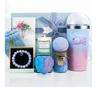 gift basket, quick get well gifts for women, relaxing spa gift basket set, birthday gifts for women, gift basket set for mom, sister, best friend,