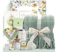 Gift Baskets for Women, 11 PCS Unique Birthday Gifts for Women, Self Care Gift Baskets, Thank You, Get Well, Sympathy Inspirational Friendship Gifts for Mom, Grandma, Wife, Sister, Friends