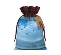 Gift Birds Flying Away Over Sky Bags Christmas Halloween Birthday Anniversary Mothers Day Gifts Treats Perfect Bags