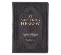 Gift Book 52 Hebrew Names of God Faux Leather