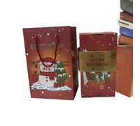Gift Box - 8 x 8 Inch Large Envelope Surprise Gift for Christmas Parties Valentine's Day Animated Celebration Items Festive Decorations for Home, Office and School