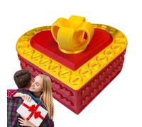 Gift Box Box With Screws Gag Boxes Gift Box Ornaments Novelty Gift Boxes Prank Screw Box Hilarious Money Card Container Heart-shaped Gift Box