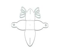 Gift Box Cutting Dies for Card Making Candy Gift Box Die Cuts Embossing Tool Album Paper Card Stencil Mold Butterfly Cutting Dies Candy Die Cuts for Embossing Making