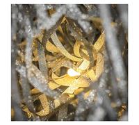 Gift Box Filling Shredded Tissue Paper, Crinkle Cut Shredded Tissue Paper for Gift Wrapping and Basket Filling Multicolor 1kg(Silver)