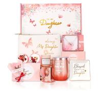 Gift Box for Daughters - Birthday SPA Gift Basket for Grown Adult Women and Girls from Mom Dad - Heartfelt Gift Sets for Graduation, Congratulations, Christmas, Holidays, Thank You