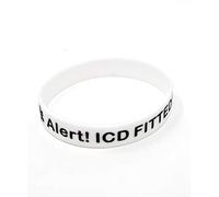 Gift Box Goodies COPD Medical Alert Awareness Wristband Chronic Obstructive Pulmonary Disease UK Seller (White)