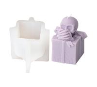 Gift Box Skull Head Silicone Mold for Jewelry Making, Did not say