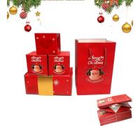 Gift Box Surprise Explosion for Money Christmas - 16 Bounces Money Luxury Box with Confetti Cash Gift Box for Christmas, Birthday, Anniversary, Valentine's Day (16 Boxes)