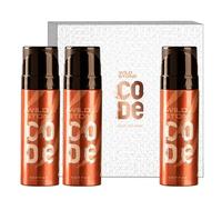 Gift Box with Code Copper Body Perfume, Pack of 3 (120ml Each)