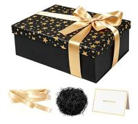 Gift Box with Magnetic Lids Exquisite Star Gift Boxes for Presents