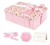 Gift Box with Magnetic Lids Exquisite Star Gift Boxes for Presents