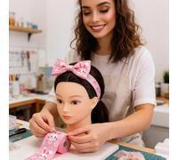 Gift Box Wrapping Ribbon, 4-Pieces Easter Wreath Crafting Supplies, Easter Wreath Bow Natural Burlap Bows for Home School Farmhouse Apartment Patio Front Door Party Balcony Spring Decorations