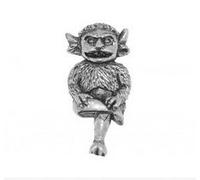 Gift Boxed Pewter Lincoln Imp Badge pin or Brooch Gift for Scarf, Tie, Hat, Coat or Bag