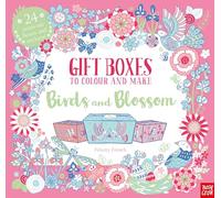 Gift Boxes to Colour and Make: Birds and Blossom (Colouring Book of Beautiful Boxes)