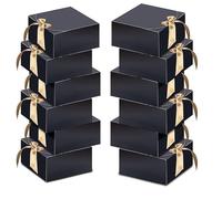 Gift Boxes with Lids,Goomp 20PCS 20 x 20 x 10 cm Bridesmaid Proposal Box Gift Boxes for Presents for Wedding Gift Birthday Christmas Packaging Chocolate Cupcake Crafting