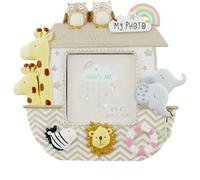 GIFT BRIT Noah’s Ark Resin Photo Frame 3″ x 3″