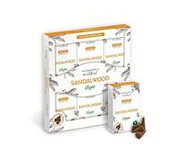 GIFT BRIT Vegan Sandalwood Incense Backflow Cones-72 Cones