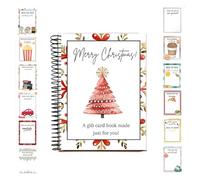 Gift Card Book Christmas DIY Xmas College Survival Greeting Card Holder (B)