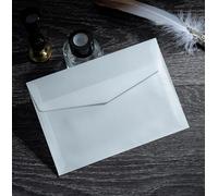 Gift Card Envelopes,20Pcs Transparent Paper Envelopes for Postcard Card Storage Wedding Invitation Gift Packing 15x10cm