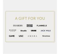 Gift Cards Multi Store E-Voucher Gift Card - Online and High Street - Black £250
