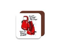 Gift Coaster for Boxer/Boxing Don't Count The Days, Make The Days Count. - Giftset - Made by MUGGZ in The UK