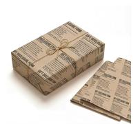 Gift Disclosure Form Funny Wrapping Paper, Christmas Kraft Gift Wrap for White Elephant, Secret Santa, Gag Gift, Interactive Checklist Pattern, Thick Paper for Men & Dad, 27.5x19.6" - 2 Folded Sheets