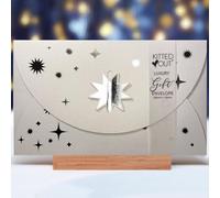 Gift Envelope | Premium Quality with Textured Card and Silver Foil Star | Create a Stunning Impact with Your Gift