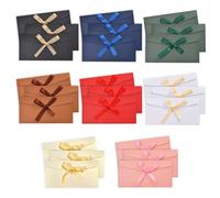 Gift Envelopes, 24PCS Money Envelopes for Cash Gifts, 22x11CM Money Gift Envelope with Ribbons, Moneys Envelope Invitations Greeting for Thanksgiving Day, Valentine’s Day, Birthday