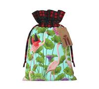 Gift Flamingo Love Flowers Bags Christmas Halloween Birthday Anniversary Mothers Day Gifts Treats Perfect Bags