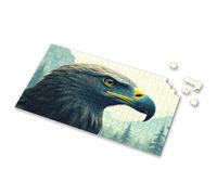 Gift For 4 Year Old Boy Eagle'S Majestic Gaze In Mountainous Landscape Picture Puzzle Puzzles 500 Pieces For Adults Puzzle 1000 Pieces(500PCS)