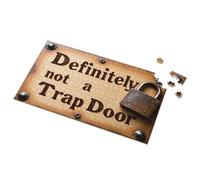 Gift For 4 Year Old Boy Unlocking The Mystery: Definitely Not A Trap Door Picture Puzzle Puzzles For Adults 1000 Pieces 1500 Piece Puzzle(300PCS)