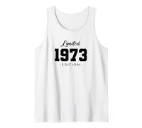 Gift for 52 Year Old 1973 Limited Edition 52nd Birthday Tank Top