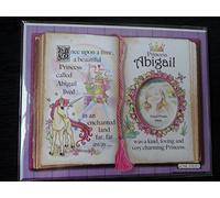 Gift for Abigail Princess Mount with Special Verse and Choice of Photo Frame (Brown Frame)