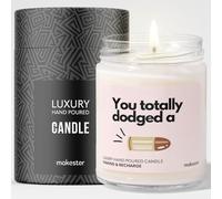 Gift for Breakup - Luxury Soy Wax Candle - Vanilla, Jasmine, Sugared Almond - Makester
