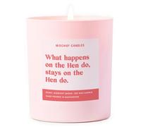Gift for Bride to Be Funny Hen Party Gift What Happens On The Hen Do - Scent: Midnight Queen