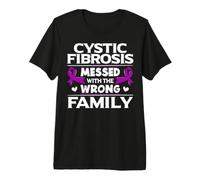 Gift for CF Patients - Cystic Fibrosis Awareness Premium T-Shirt