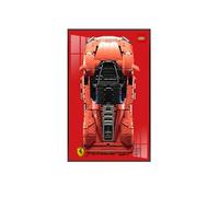 Gift for L-e*g-o Car Wall Mount Display Lovers,Only Wall Frame! (42143 Ferr*ari Day*tona SP3) (Basics,A)