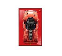 Gift for L-e*g-o Car Wall Mount Display Lovers,Only Wall Frame! (42143 Ferr*ari Day*tona SP3) (Basics,C)