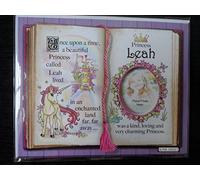 Gift For Leah Princess Unicorn Mount With Special Verse And Choice Of Photo Frame (Silver Frame)