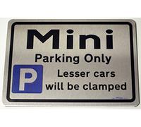 gift for Mini owners Gift - Metal Parking Sign - Size Small 200mm