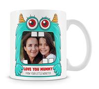 Gift for Mum Photo Mug - I Love You Mommy - Little Monster