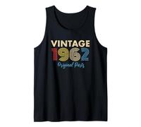 Gift for Someone Born in 1962, Vintage 1962 Tank Top