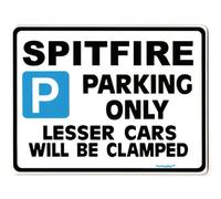 Gift for Spitfire car owner - Parking Sign personalised compatible for Triumph 1500 car models - Size Small or Large