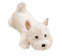 Gift for Terrier lover! Plush White West Highland Terrier Toy Dog, 43 cm, Soft Stuffed Animal