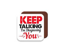 Gift for Therapist/Therapy - Keep Talking I'm Diagnosing You - Giftset - Made by MUGGZ in The UK