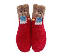 gift for women Wool Socks Women Coral Velvet Socks Gift Box Thickened Sleep Socks For Men And Women Womens Thermal Socks Long/Short womens socks size 4-7
