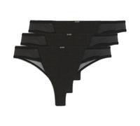 Gift Giving 3P Tanga - female - Boss - Underpants - Black - M - Underwear M