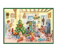Gift Giving on Christmas Eve Richard Sellmer Advent Calendar 355x 65 mm glitter