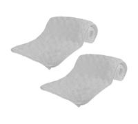 Gift Hub Baby Blanket for Newborn | 2 Pack Fluffy Throw Polyester Blanket | Soft, Cozy & Lightweight | Ideal for Pram, Nursery, Baby Car Seat, Snuggles & Travel | Grey