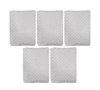 Gift Hub Baby Blanket for Newborn | Bubble,Cellular Soft, & Cozy Baby Blanket Pack of 5 | Perfect for Baby Boys & Girls Swaddling, Stroller, & Nursery Use | Size 75x100 CM, Grey